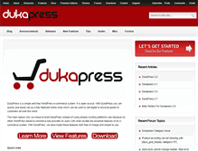 Tablet Screenshot of dukapress.org